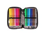 Astuccio 3 Zip Gianpiero Colourbook 12 Pezzi