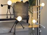 Kit Lampada Ventosa Bulb Man – 8 Pezzi Decorativi