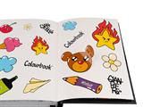 Diario Scuola 12 Mesi Gianpiero x Colourbook Non Datato 12 Pz