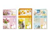 Biglietti Pasqua Fotografici Uova e Fiori – 12 Pezzi Set
