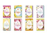 Mini Biglietti Pasqua Uova e Fiori 8,5x12,5cm – Expo 64 Pz