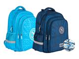Zaino Scuola SSC Napoli by Colourbook Multi Scomparto con Mini Palla Ufficiale Omaggio – 4 Pezzi