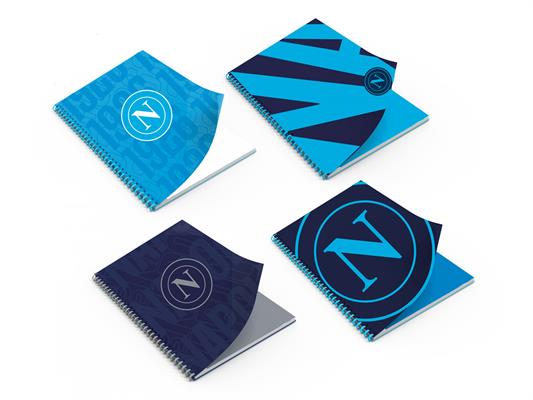 Quaderno A4 Spirale SSC Napoli by Colourbook 1R – 12 Pz