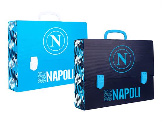 Valigetta Polionda SSC Napoli by Colourbook Dorso 8 cm – 6 Pezzi