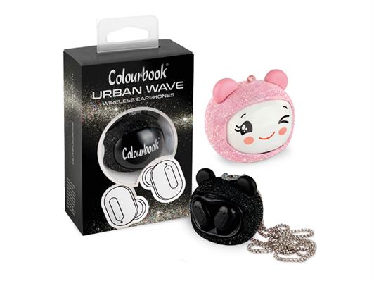 Auricolari Bluetooth Flip System Glitter Colourbook 6 pz
