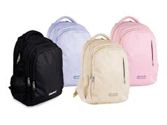 Zaino Scuola Glitter Colourbook 30L Tecnico - Confezione 4PZ