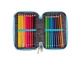 Astuccio 3 Zip Urban Colourbook Completo - Confezione 6PZ