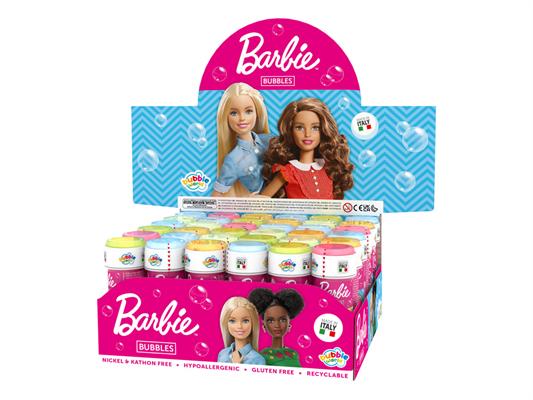 Bolle di sapone 60ml Barbie – Expo 36 flaconi assortiti banco