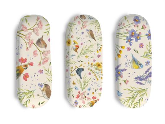 Custodia portaocchiali floreale rigida – Expo 12 Pz assortiti