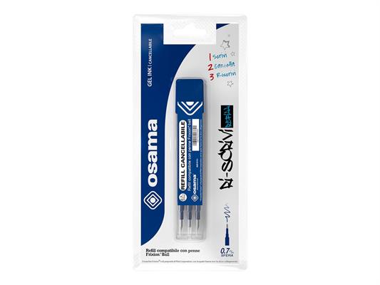 REFILL GEL RISCRIVI PZ.3 BLU*