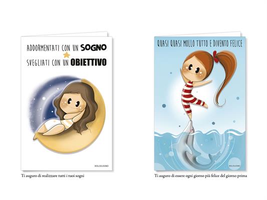 BIGLIETTO C/APPLICAZIONE LE BUBINE 11,5x17CM*