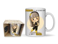 TAZZA IN CERAMICA 12x9,5x8CM LE BUBINE*