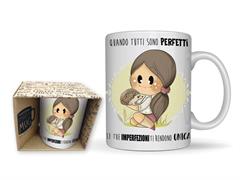 TAZZA IN CERAMICA 12x9,5x8CM LE BUBINE*