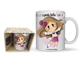 TAZZA IN CERAMICA 12x9,5x8CM LE BUBINE*