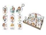 Portachiavi Bubine illustrati assortiti – Expo banco 40 pezzi