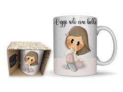 TAZZA IN CERAMICA 12x9,5x8CM LE BUBINE*