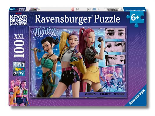 Puzzle K-Pop Demon Hunters XXL 100 Pezzi Ravensburger 6 PZ