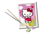 Kit Dipingere con Numeri Hello Kitty Ravensburger 3 Pz Creativo