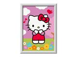 Kit Dipingere con Numeri Hello Kitty Ravensburger 3 Pz Creativo