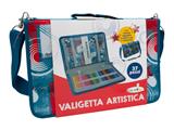 Set artistico 37 pezzi valigetta tracolla colori bambini compatta