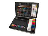 Set artistico 90 pezzi valigetta metallo colori bambini completa