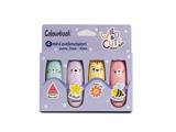 Mini Evidenziatori Wild&Cute Colourbook - 4mm – Conf 4
