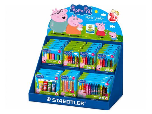 Espositore Peppa Pig Staedtler assortito 48 pezzi banco Expo