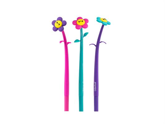 Penna Gel Molly Daisy Colourbook Punta ad Ago 24 Pezzi