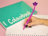 Penna Gel Molly Daisy Colourbook Punta ad Ago 24 Pezzi