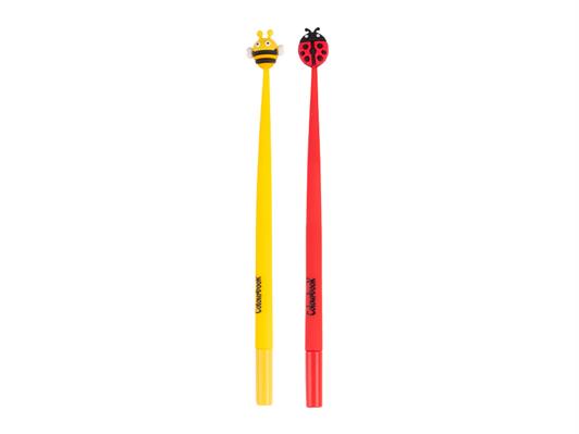 Penna Gel Molly Bug Colourbook Punta ad Ago 24 Pezzi