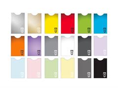 Portacard Scudocard Ultra Cromo plastica rigida formato card Pz.54