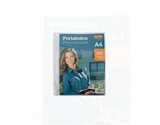 Portalistino A4 trasparente personalizzabile 100 fogli – Confez
