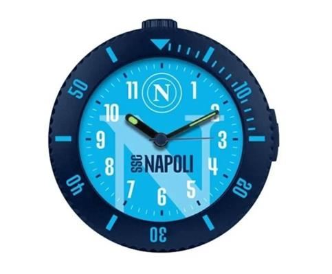 Sveglia Analogica al Quarzo SSC Napoli Ø10,5 cm – Ufficiale Lowell