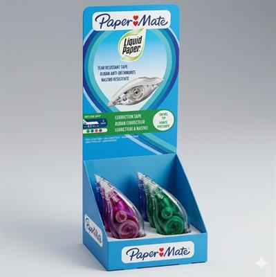 Correttore a nastro Paper Mate Liquid Paper Expo – 24 pezzi