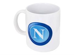 Tazza ceramica SSC Napoli logo old classico storico – 3 pezzi set