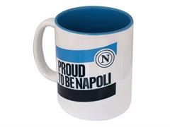Tazza ceramica SSC Napoli stampa Proud To Be Napoli – 3 pezzi