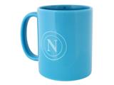 Tazza ceramica SSC Napoli azzurra con stampa logo – 3 pezzi set