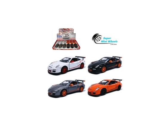 Porsche 911 GT3 RS Scala 1:36 Die-Cast – Espositore 12 PZ