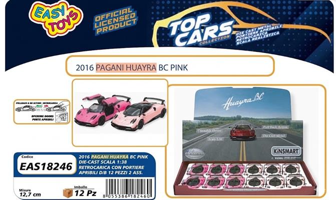 2016 PAGANI HUAYRA BC 1:38 PZ.12*