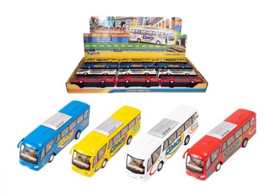 Autobus Die-Cast Assortiti Easy Toys – Expo 12 Pz Modelli Colorati