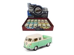 Volkswagen Bus Double Cab Pickup 1:34 Expo 12 Pezzi Die Cast