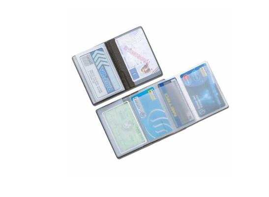 Portacard Classic Scudo 5 spazi colori assortiti – Confezione 24 pz