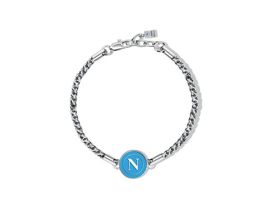 Bracciale SSC Napoli con Catena in Metallo – Confezione 1 Pezzo