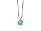 Collana SSC Napoli Acciaio con Pendente Logo – 1 Pezzo Elegante