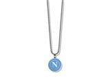 Collana SSC Napoli Acciaio con Pendente Padre – 1 Pezzo Regalo