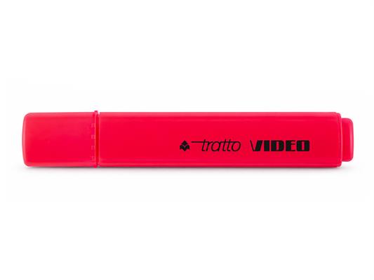 Evidenziatori Tratto Video Pastel Fila Rosso - 12 pezzi