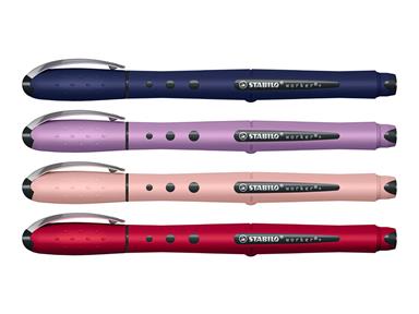 Penna Roller Stabilo Worker + NatureColors Wildflower 0,5 mm - 30 pezzi