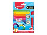 Pastelli Maped Color’Peps Infinity Kidy Triangolari - 12 pezzi