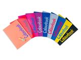 Quaderno A4 Bicolor Colourbook 5mm - 6 Pezzi Assortiti Con Mini Evidenziatore Omaggio