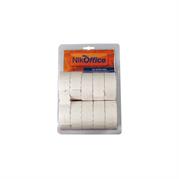 ETICHETTE REMOV.26x12 ONDA BIANCO 10 ROTOLI